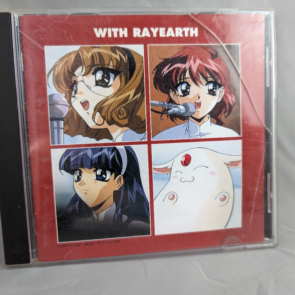 Vintage Magic Knight CD Rayearth J Pop Vocal 1997 Polygram POCX 1078 Japan TFT
